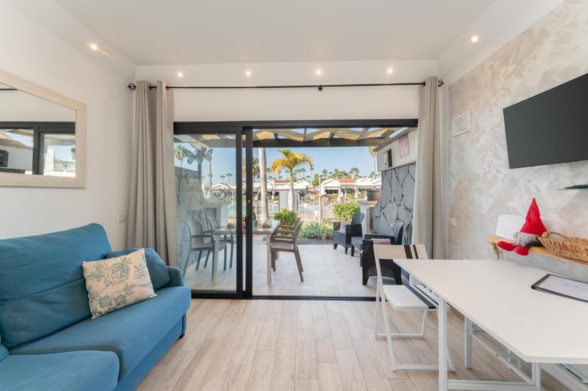 Luxury Poolside Holiday Home Maspalomas  Bagian luar foto